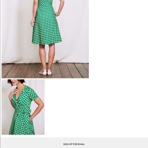 Boden Lara wrap dress size 4 EUC